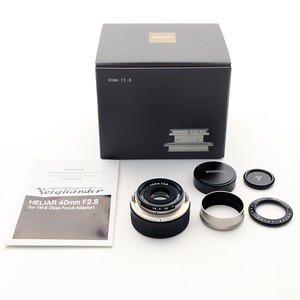 *Brand new* Voigtlander HELIAR 40mm F/2.8  VM lens Sony A9 A7