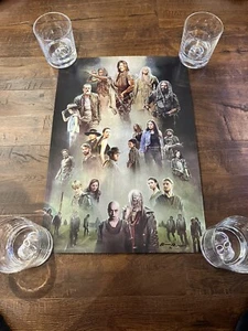 The Walking Dead Brian Rood Poster Signed/Numbered By Artist - Picture 1 of 6