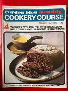 Cordon Bleu Cookery Course Magazine 1977 Number 14 791E - Imagen 1 de 2