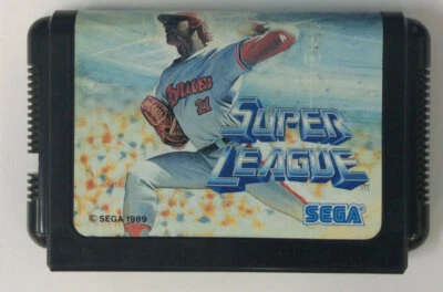 Sega Mega Drive Super League Japan Version Cartridge Only 1950 SP - Image 1 of 3