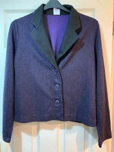 WEEKENDERS COLOUR SPLASH COLLECTION SHORT JACKET IN AMETHYST SIZE XL - Picture 1 of 4