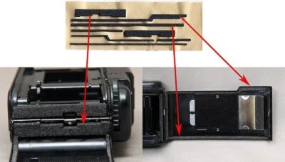【1 set with INSTRUCTION】Precut Light Seal Kit Olympus  XA,XA2,XA4  Japan 772 - image 1 of 2