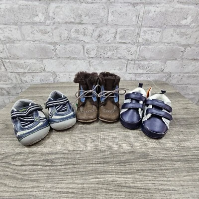 Lote de 3 Zapatos Infantiles Niño Talla 4 Foto 1 de 4