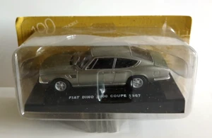 DIE CAST - FIAT DINO 2000 COUPE 1967 - 100 ANNI DELL' AUTOMOBILE - SCALA 1:43 - Foto 1 di 1
