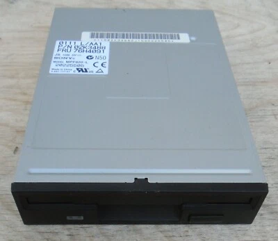 IBM x3400 Server 3.5IN 34pin 1.44 MB Floppy Disk Drive  76H4091 FDD MPF920-L - Image 1 of 4