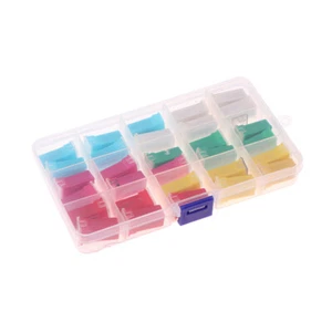 30Pcs/Box Auto Fuses PAL Square Long Foot Plug-in Fuses 20A-60A Square Car Fuse - Picture 1 of 11