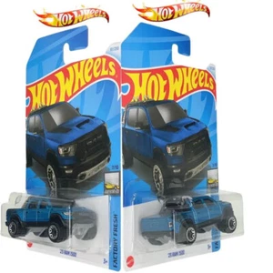 Hot Wheels 23 RAM 1500 (Blue) Mainline 2024 Case M (In-Stock) 4x4 Truck - Picture 1 of 7