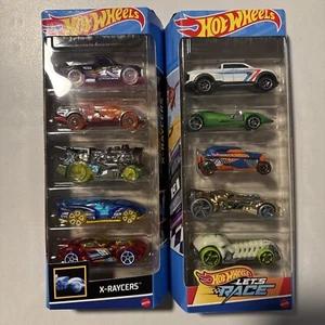 Lote de 2 paquetes de vehículos Hot Wheels X-Raycers serie 5 HTV41 y HTV42 escala 1:64 - Imagen 1 de 4