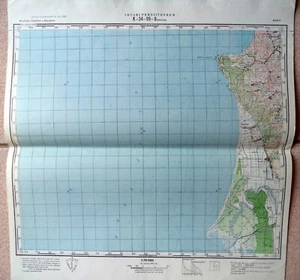 Military Secret Topographic Maps, Bagoja, Albania, 1970. 1:50.000 - Picture 1 of 1
