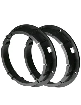 Victory Cross Country Motorcycle 5.25" to 6.5" Speaker Adapters, Stereo Upgrade - Image 1 of 4