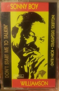 Sonny Boy Williamson- Don't Start Me To Talkin' Cassette Tape - Picture 1 of 9