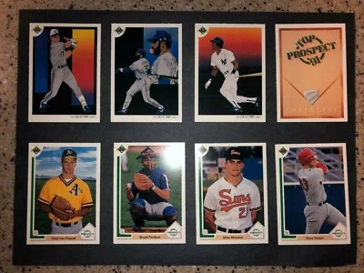 1991 UPPER DECK BASEBALL CARDS YOU CHOOSE 44-800 MLB CARD FREE SHIPPING - Image 1 of 4