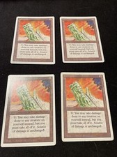 Magic the gathering ~ MTG ~ x4Jade Monolith ~ Revised ~