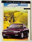 1996 Mazda 626 DX LX ES Sedan Sales Brochure Dealer Model Catalog Of All Models
