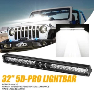 AUXBEAM 32" 270W 5D-PRO LED Light Bar Offroad Driving Fog For 2021-23 Ford F150 - Picture 1 of 12