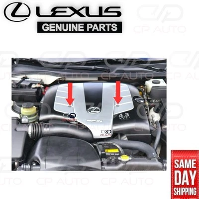 02 - 10 LEXUS SC430 ENGINE MOTOR INTAKE COVER ACORN NUT QTY 2 OEM NEW - Image 1 of 4