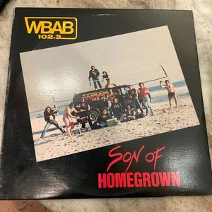 "WBAB 102.3" NY   1982  SON OF HOMEGROWN LP V/A TWISTED SISTER  ZEBRA CINTRON - Picture 1 of 4
