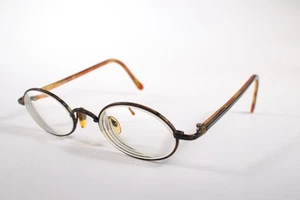 Giorgio Armani Eyeglasses GA 250 Women Bronze Full Rim Metal Glasses Frames - Picture 1 of 4