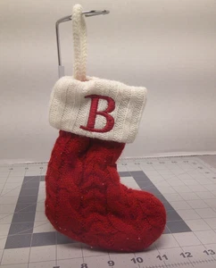 Medias mini tejidas con cable letra B - Imagen 1 de 4