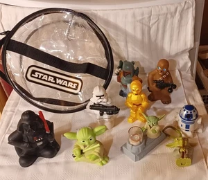 Star Wars Bath toy lot of 7 Also 2 other toys - Picture 1 of 9