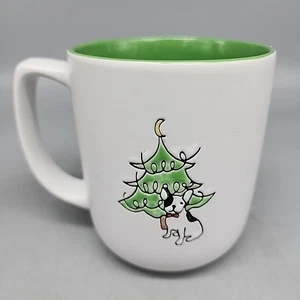 Spectrum Christmas Tree Frenchie Dog Large Coffee Mug Ceramic - Picture 1 of 5
