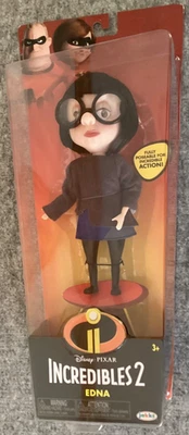 Edna Mode, Disney Los Increíbles 2 7" Posable Jakks Pacific Figura de Acción Muñeca Foto 1 de 4