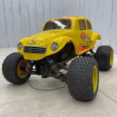 No Tested 1/10 Kyosho Field Baja Beetle Rc Buggy Nitro Engine Powered Radio - Image 1 of 4