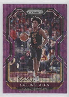 2020-21 Panini Prizm Purple Wave Prizm Collin Sexton #225 - Image 1 of 2