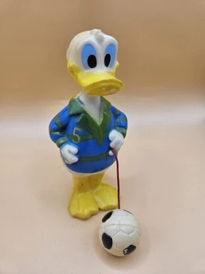 Walt Disney Sports Action Figures Donald Duck Soccer Wind-Up Durham - Image 1 of 4