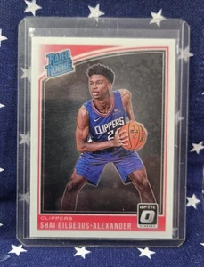 2018-19 Panini Donruss Optic - Rated Rookie Shai Gilgeous-Alexander #162 (RC) - Picture 1 of 2