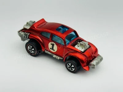 Hot Wheels Redline EVIL WEEVIL Red HK White Interior Very Nice !! - Image 1 of 4