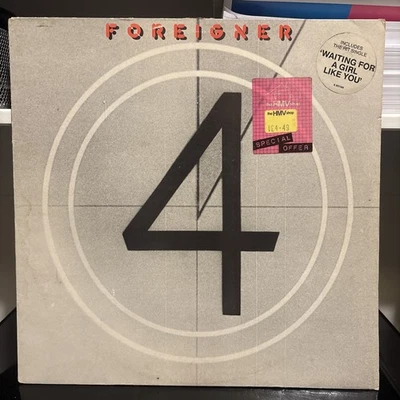 Foreigner -  4 - Vinyl LP - 1981 - K 50796 - With Inner - VG+/VG+ - Image 1 of 4