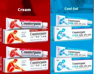 COUNTERPAIN 2x120g Analgesic Balm+2x60g Cool Gel - Free Express Shipping - Picture 1 of 5