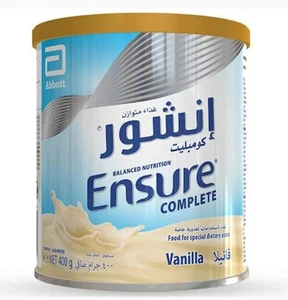 ENSURE Complete Vanilla Flavor Milk Powder 400g حليب انشور - Bild 1 von 1