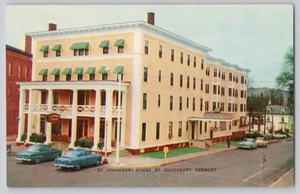 St Johnsbury House Vermont Hotel VT Vintage Postcard American Art Boston - Picture 1 of 3