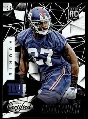 2015 Panini Certified Landon Collins Rookie 295/999 New York Giants #164 - Image 1 of 2