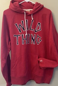 Major League "Wild Thing" Cleveland Indians, Large, Homage, Red Sweatshirt - Picture 1 of 5