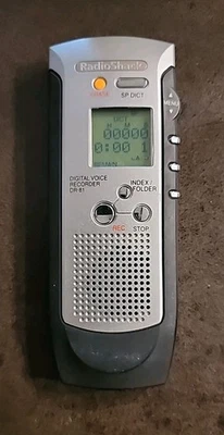 Radio Shack 14-1174 Digital Voice Recorder TESTED WORKS - Image 1 of 4