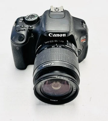 *TAL CUAL* Cuerpo de cámara digital Canon EOS Rebel T3i 18 MP con lente Canon EF-S 18-55 mm Foto 1 de 4