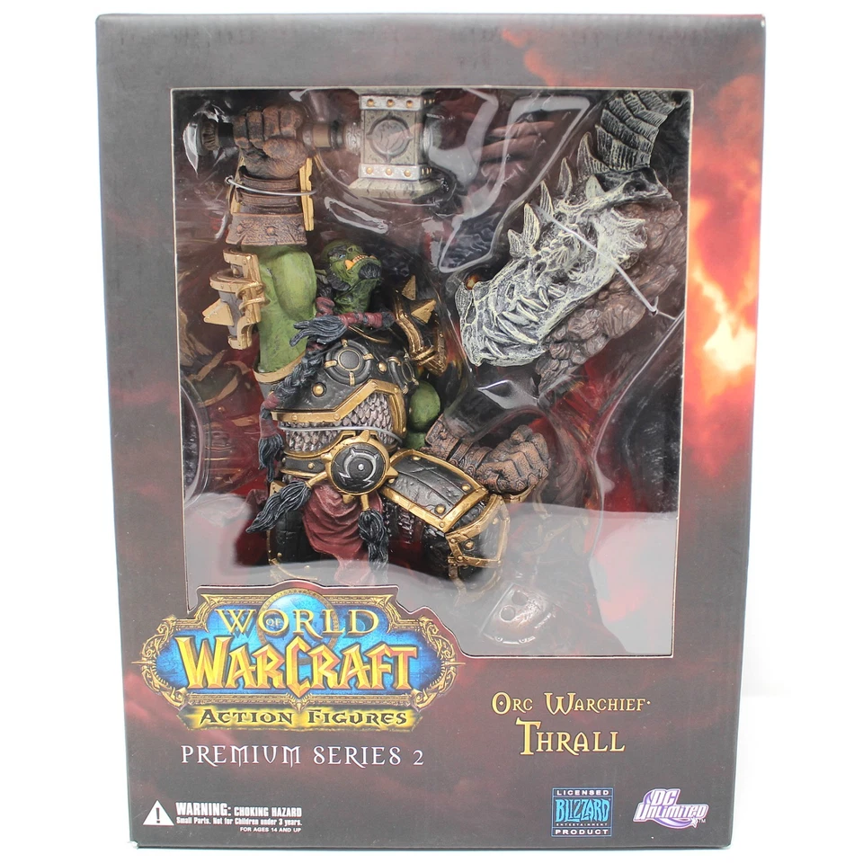 World of Warcraft Series 2 Orc Warchief Thrall 10in Action Figure DC Unlimited