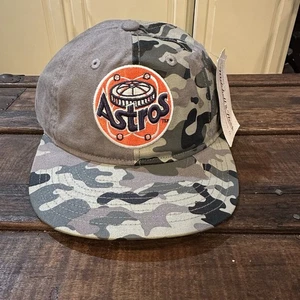 NUEVO MITCHELL & NESS SNAPBACK Sombrero Houston ASTROS MLB Camuflaje Astrodome - Imagen 1 de 6