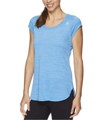 锐步女式 Legend Performance 基本款 T 恤,蓝色,中号 — 第 1/4 张图片