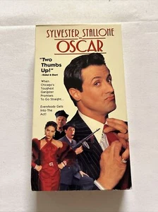 1991 OSCAR Sylvester Stallone VHS Tape, COMPLETE/TESTED SEE PHOTOS (VHS13) - Picture 1 of 4