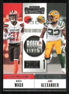 2018 Panini Contenders Round Numbers #18 Jaire Alexander/Denzel Ward - Picture 1 of 2