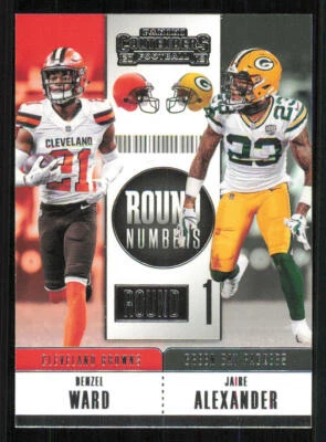 2018 Panini Contenders Round Numbers #18 Jaire Alexander/Denzel Ward - Image 1 of 2