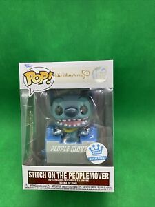 Stitch on the People Mover #1165 - Funko POP! Walt Disney World 50th Anniversary