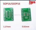 2Pcs SOP16 To DIP16 Adapter Pcb Convertor Ic New oi