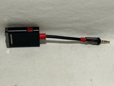 Monster iSplitter 1000 Splitter For MP3'S Smartphones And Tablets Black 1E Foto 1 de 3