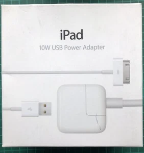 Genuine Apple iPAD MC359B/A 10W USB Power Adapter - White - Picture 1 of 3
