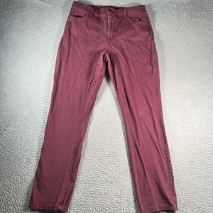 Bandolino Pants Womens 10 Plum Ankle Business Casual Pockets Ladies 32x30 - Picture 1 of 10